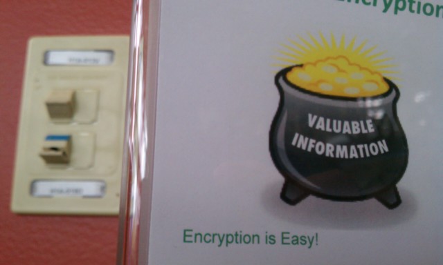 encryption reminder