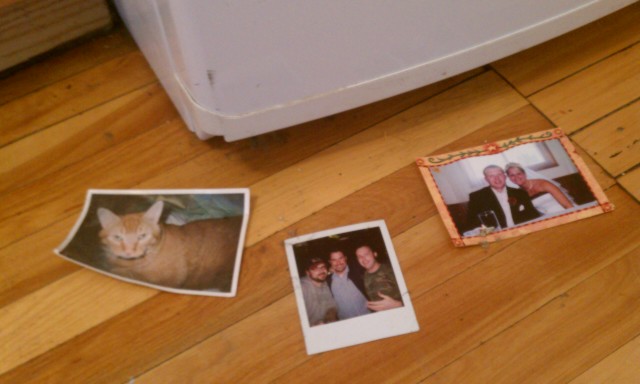 3 photos found today behind the fridge