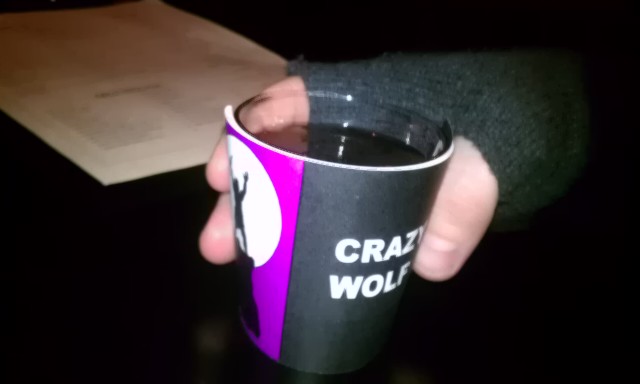 crazy wolf (beverage wrapper)