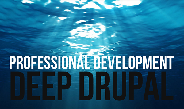 DEEP DRUPAL .. just launched my web development portfolio site!
