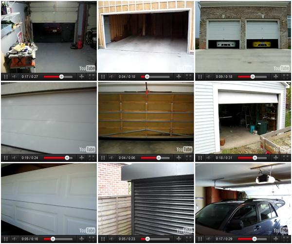 and today i saw an infinitely looping array of garage door activity