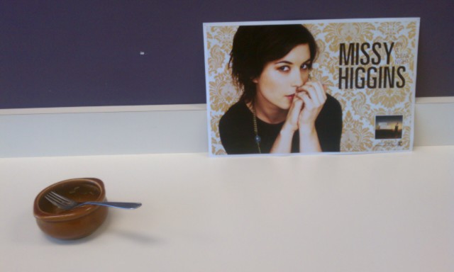 lunch with missy higgins