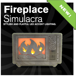 fireplace simulacra